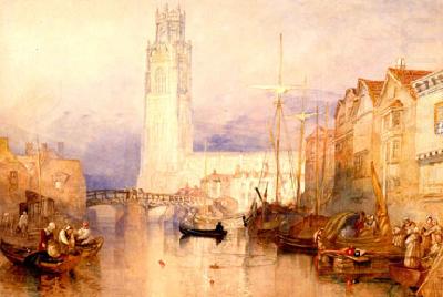 Joseph Mallord William Turner Boston in Lincolnshire china oil painting image